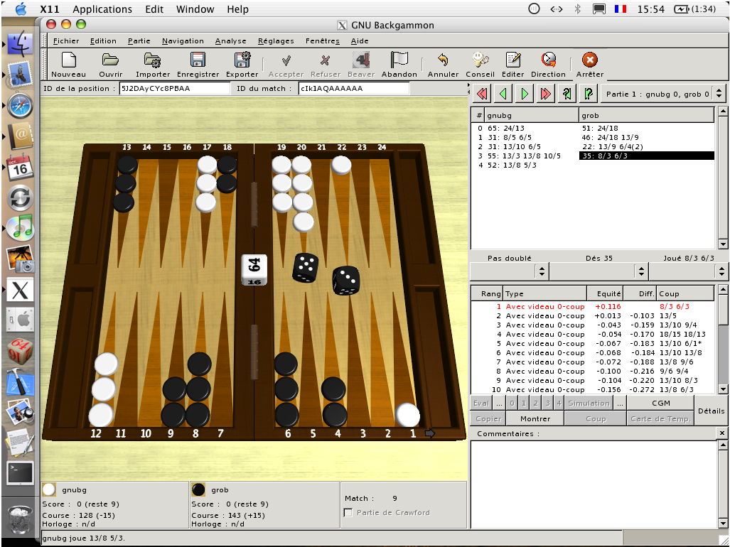 gnu backgammon